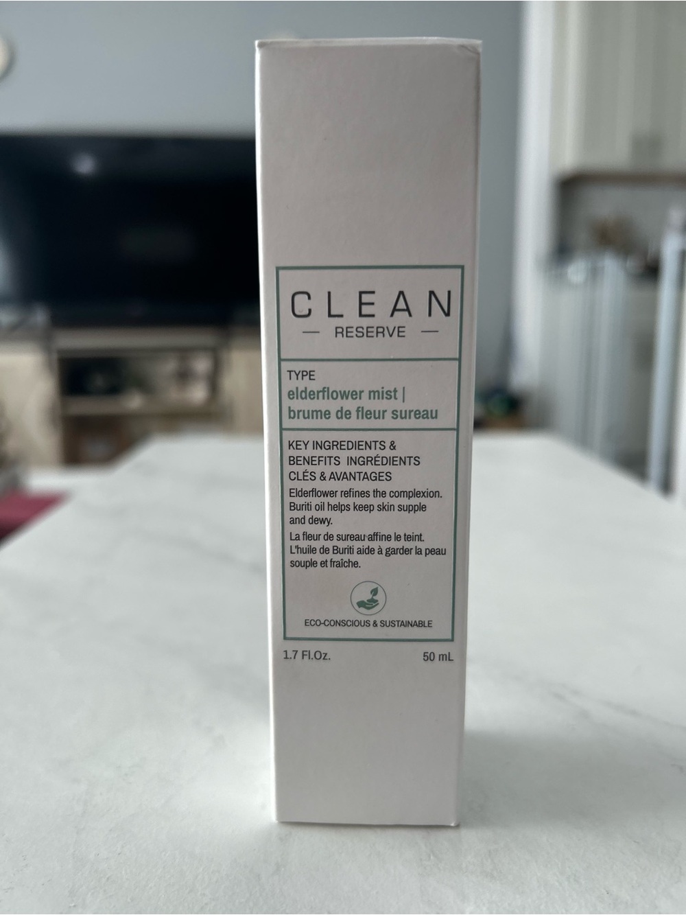 CLEAN Reserve Elderflower Mist Moisturizer — White